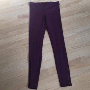 Express Faux suede leggings